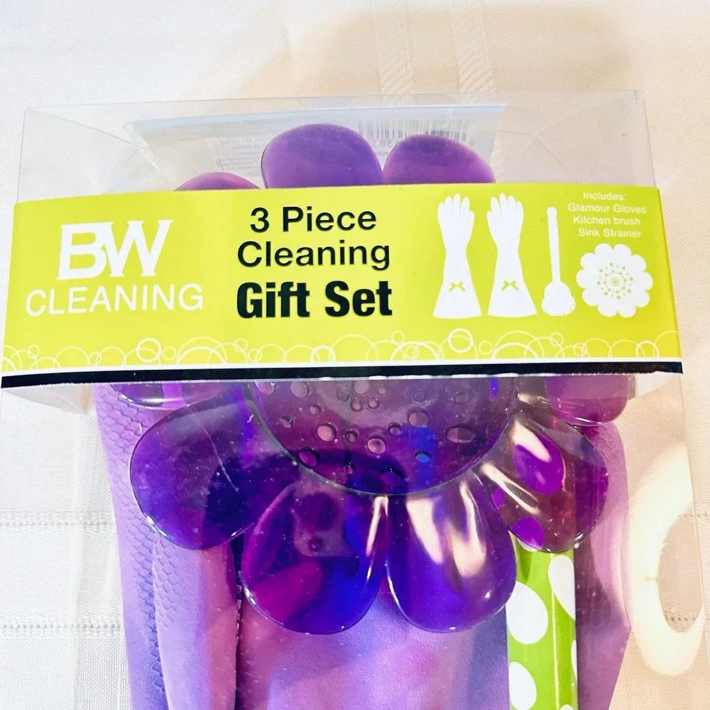Rubber Glove Set for Dishwashing - Picture 2 of 8